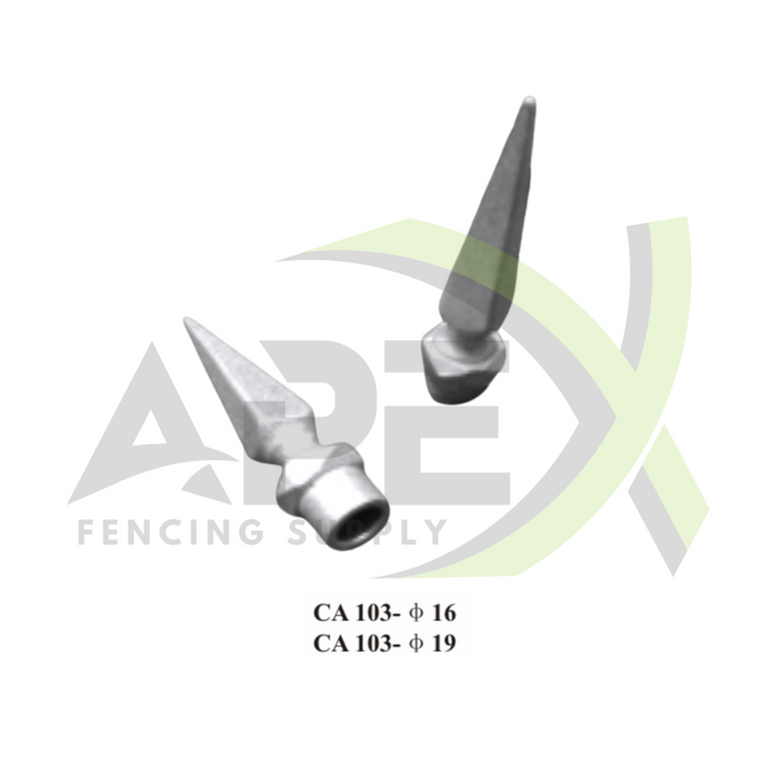 Aluminium Spear 32x145