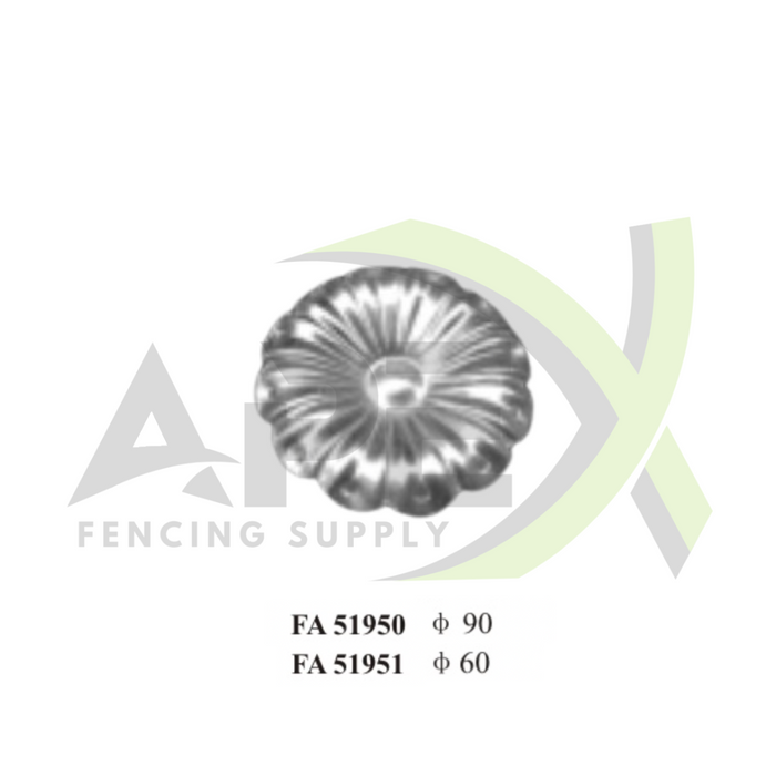 Aluminium Round Flower