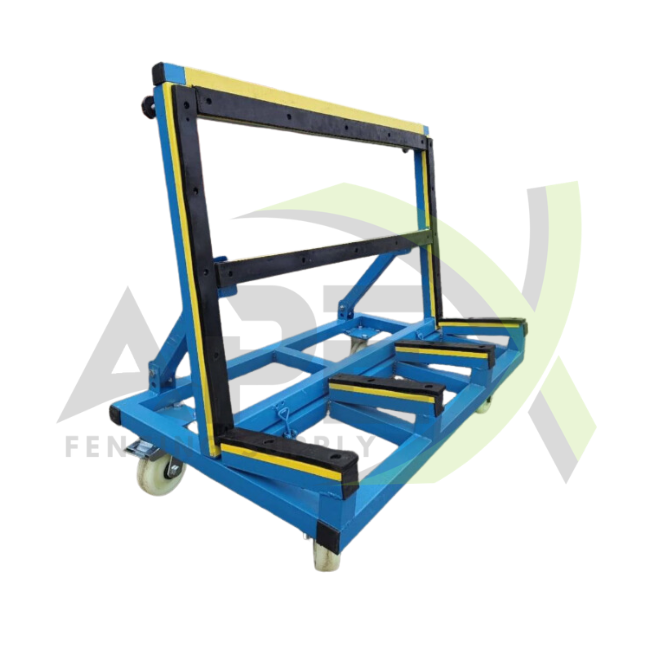 Foldable Glass Trolley 500kg