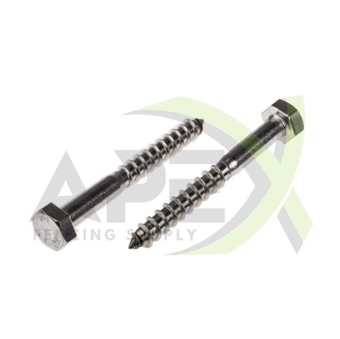 SS Coach Screw 316