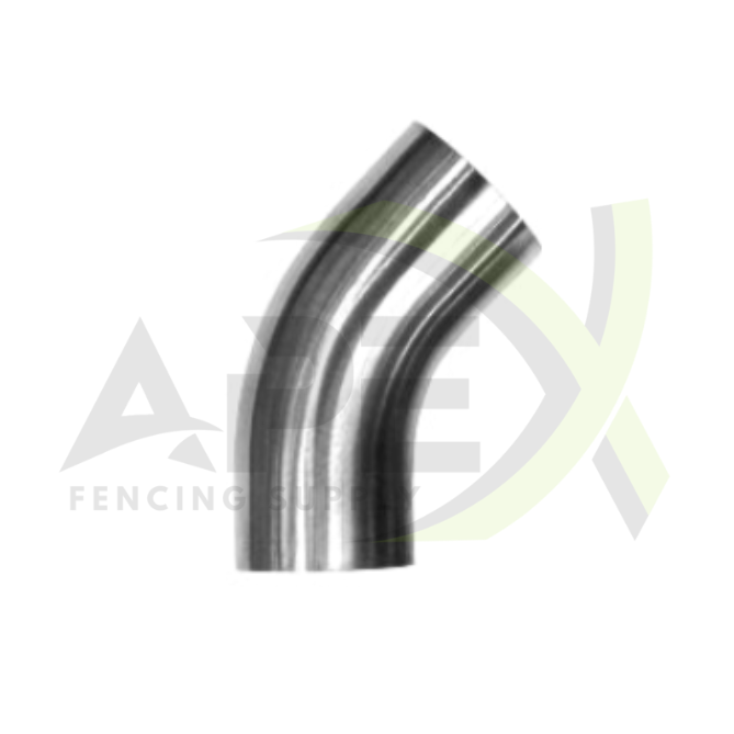 SS Weld-On Elbow - 45°