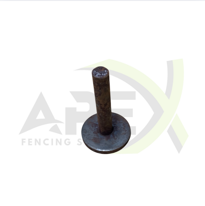 Steel Pin Cap - Mill