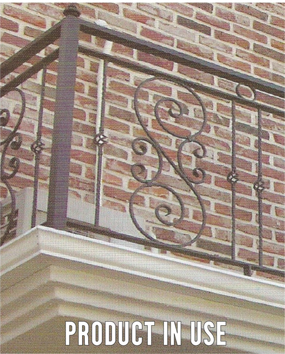 Forged Aluminium Baluster - H=1000
