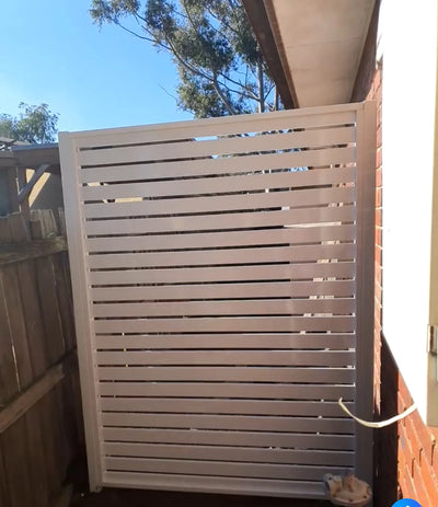 Slat Privacy Fence 