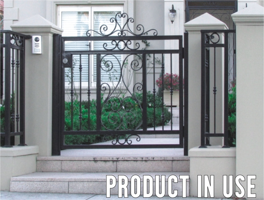 Gate Top Feature Aluminium Gate Top 230x800 — Apex Fencing Supply