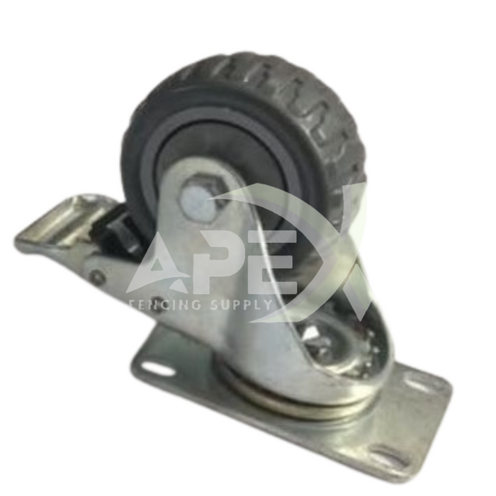 Castor Wheel 70mm Grey - 60kg
