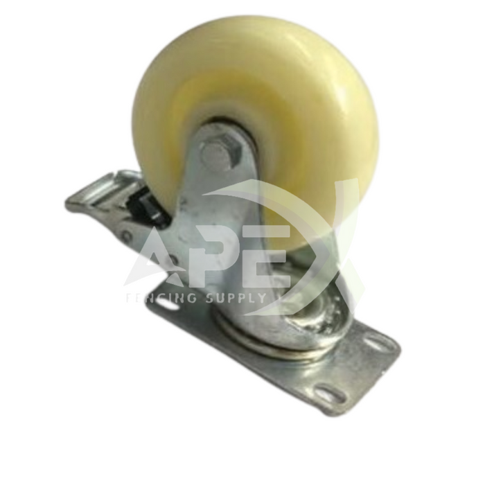 Castor Wheel 100mm Yellow - 80kg