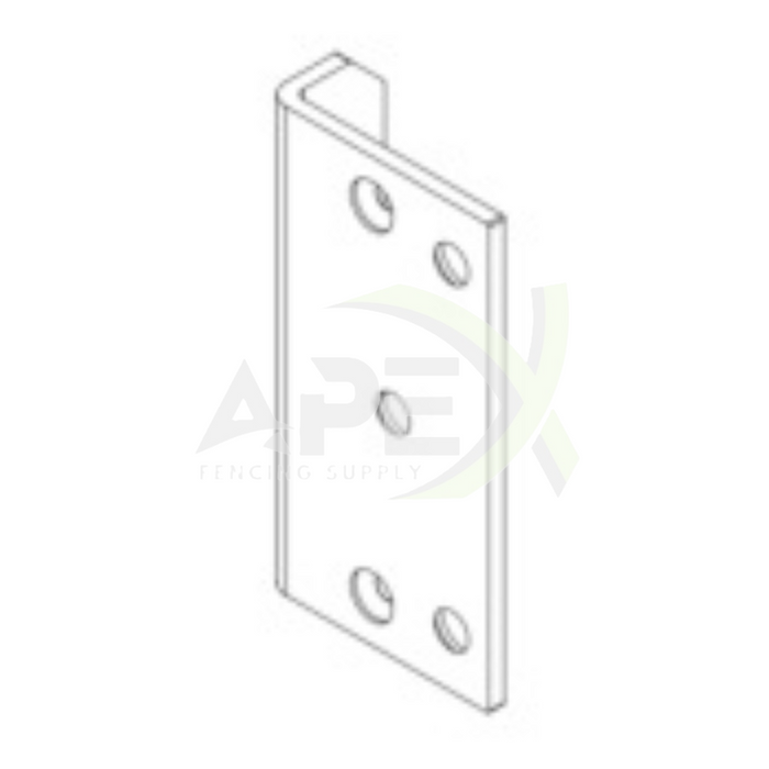 Polaris Self-Closing Hinge Glass-Wall (bracket separate)